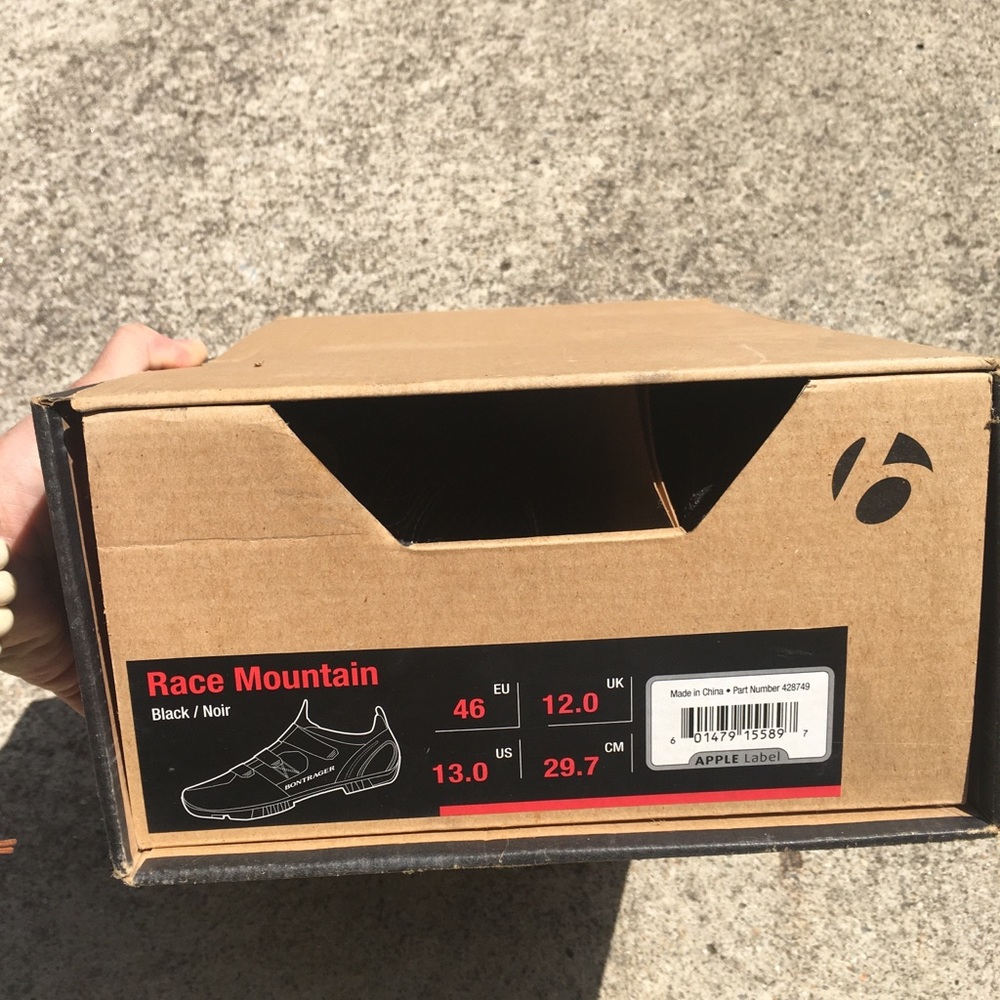 Men’s lock in bike shoes Race Mountain